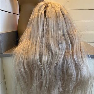 Freedom couture platinum full lace wig